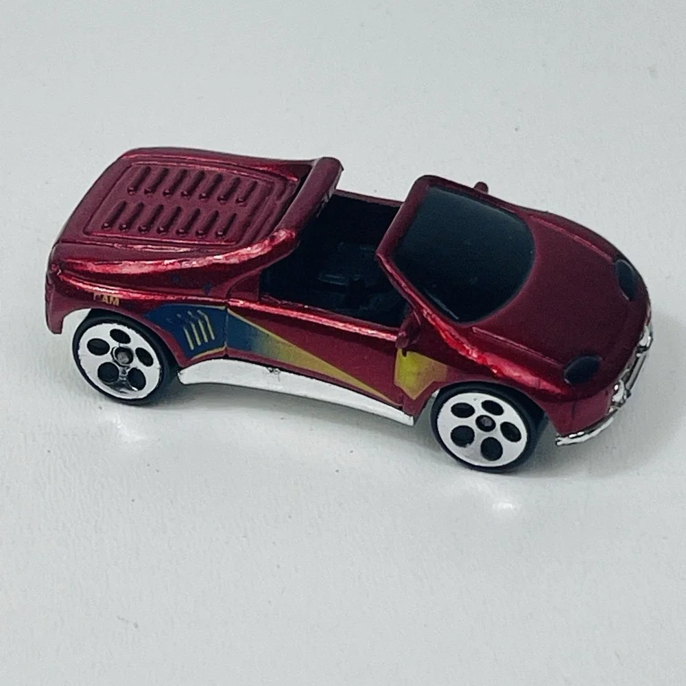 Hot Wheels '93 Warner Pontiac Salsa Burgundy Stectraflame Made In Malaysia